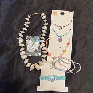 Children’s mermaid fun jewelry bundle includes Justice and other brands